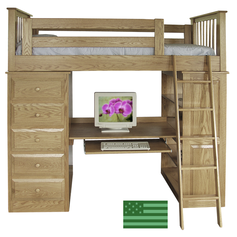Amish Sidney Loft Bed